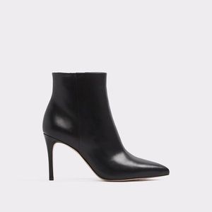 Black Aldo Wiema Pointy Toe Stiletto Booties